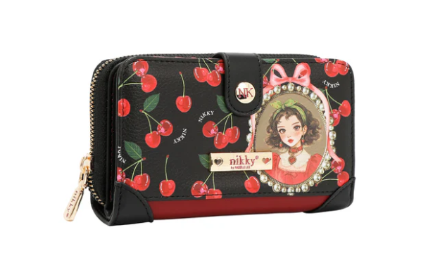 Product image 3 for Портфейл Nikky, 15x10x4 cm, Cherry Lips