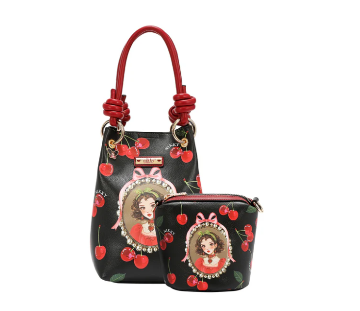 Product image 1 for Чанта с 2 части Nikky, Cherry Lips