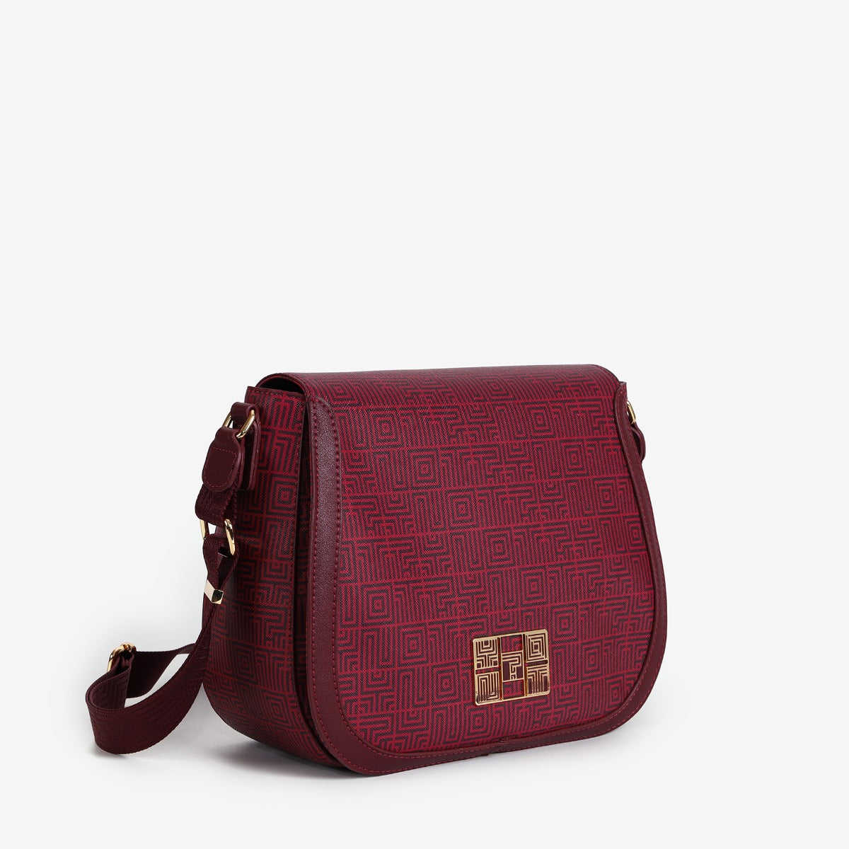 Product image 2 for Чанта Ynot Labirint 009, 28x10.5x23cm, Wine