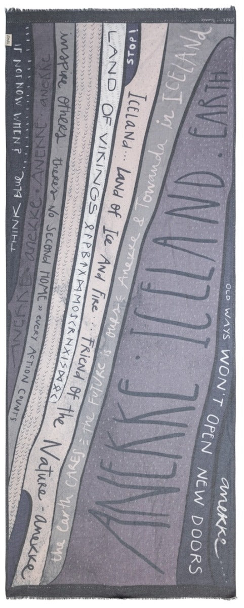 Product image 4 for Шал Anekke Contemporary , 180x75 cm, асорти