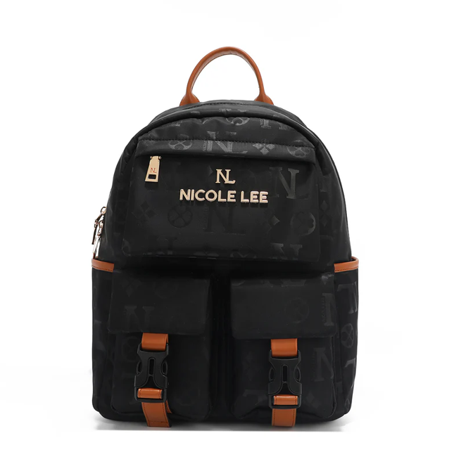 Product image 1 for Раница Nicole Lee, 27x35x14.5 cm, черна