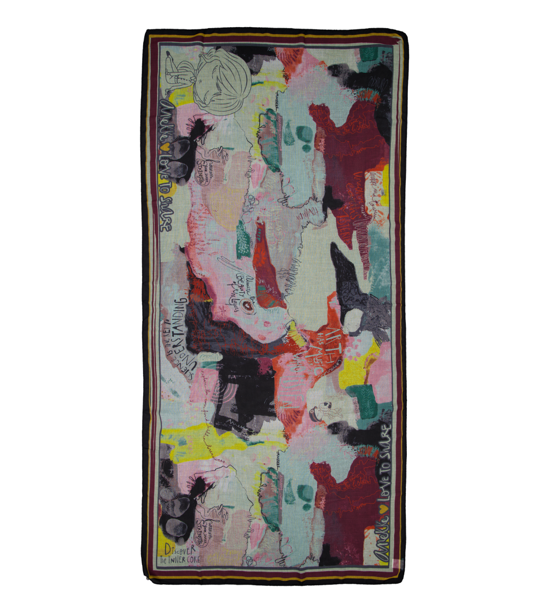 Product image 13 for Шал Anekke, 185x90 cm, асорти, 39490-000