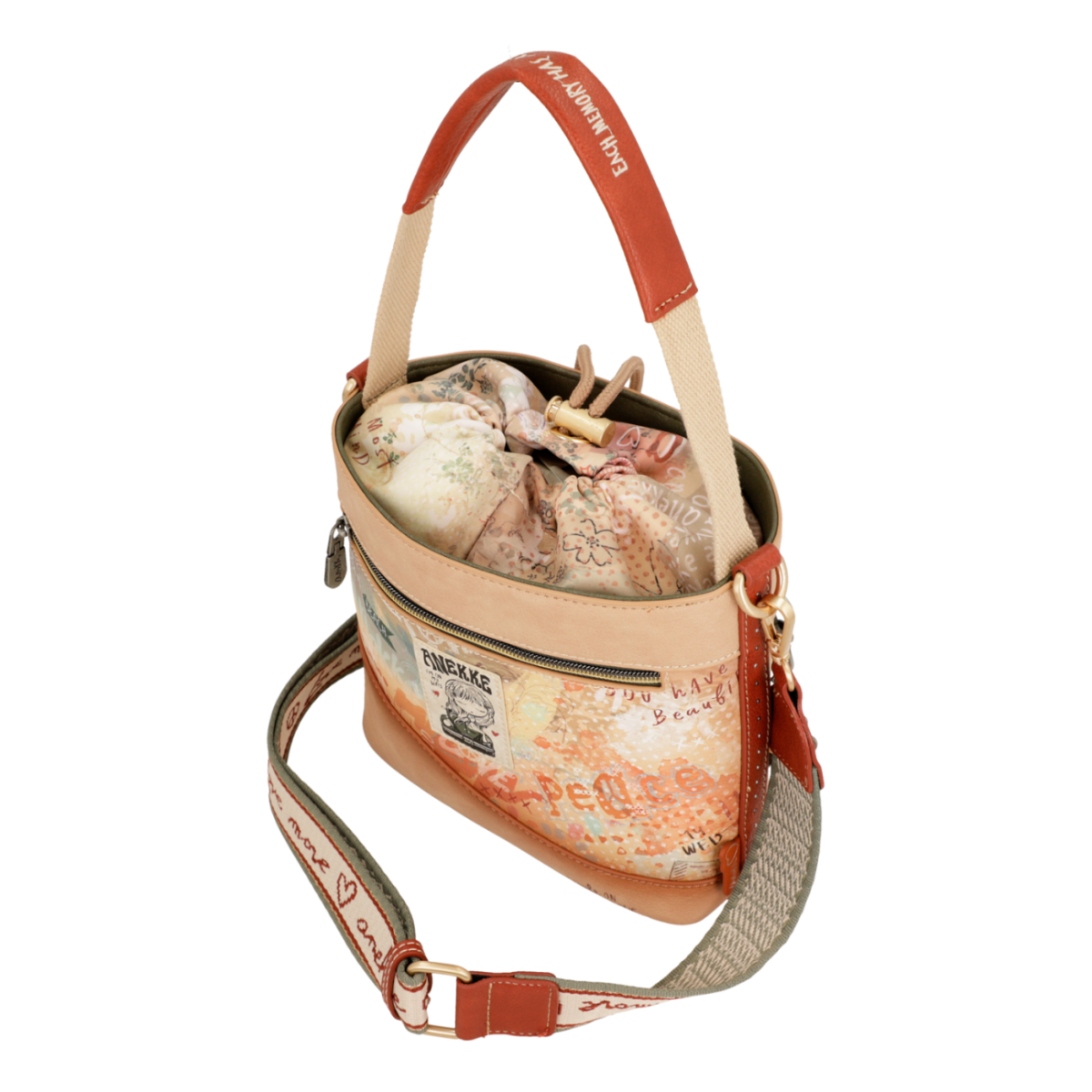 Product image 6 for Чанта Anekke Piece&Love Flower, 20x23x8 cm