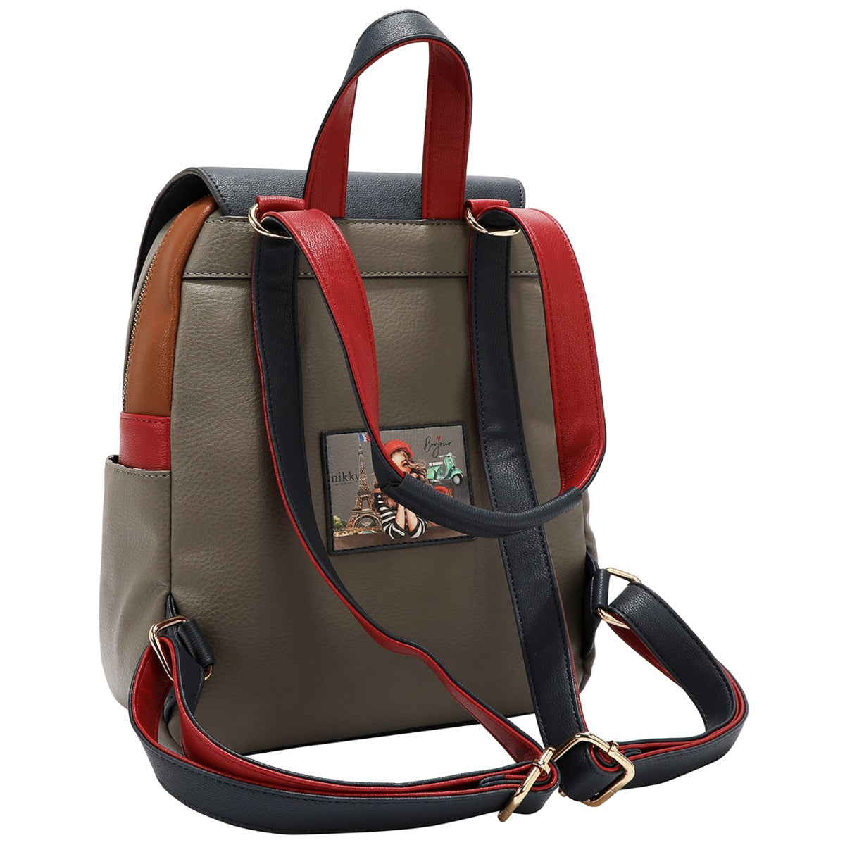 Product image 8 for Раница Nikky 26х29х11.5cm, Eiffel dreams