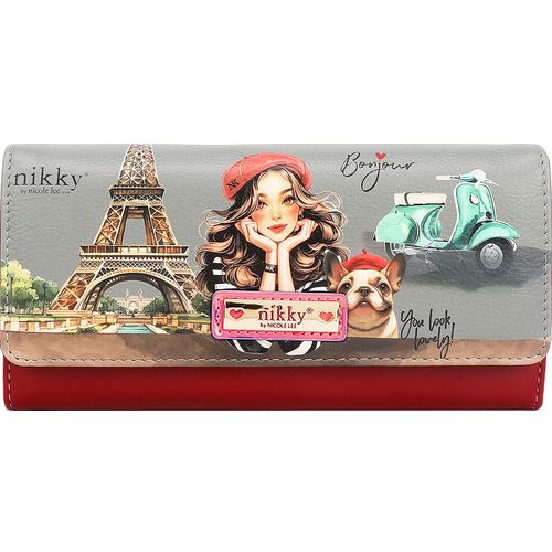 Product image 1 for Портфейл Nikky, 19x10x4 cm, Eiffel dreams
