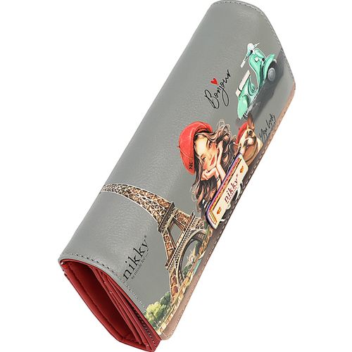 Product image 2 for Портфейл Nikky, 19x10x4 cm, Eiffel dreams