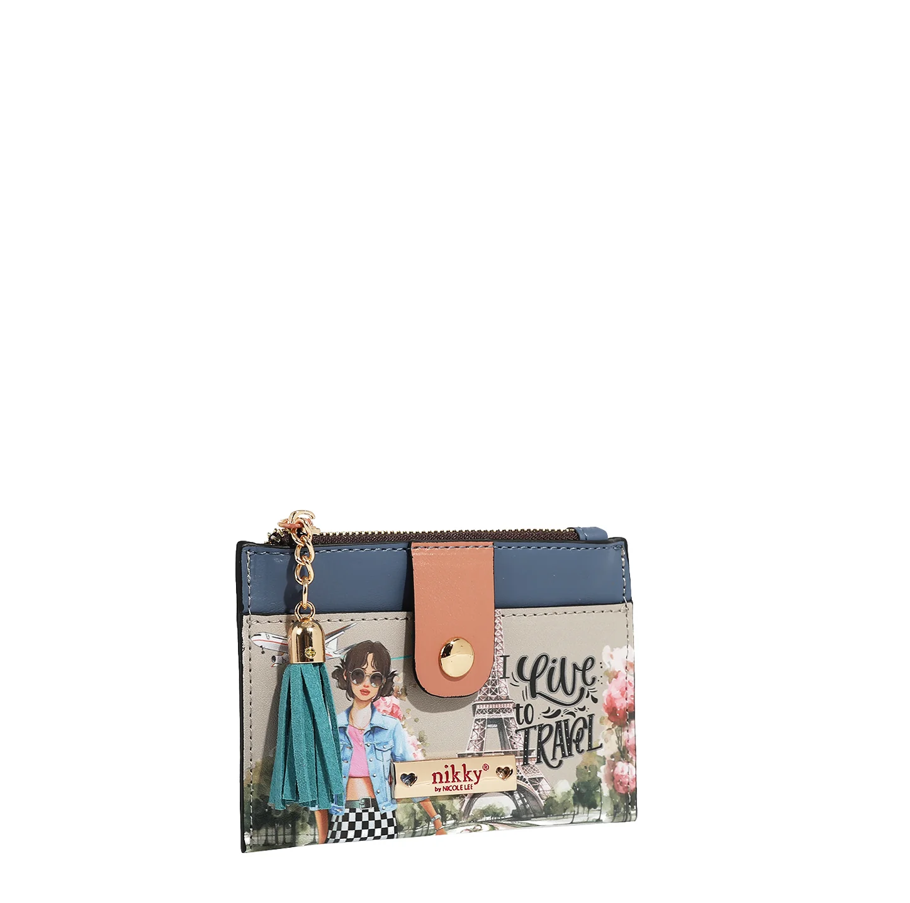 Product image 2 for Калъф за карти Nikky 13.3х8.9х1.3cm,Live to travel