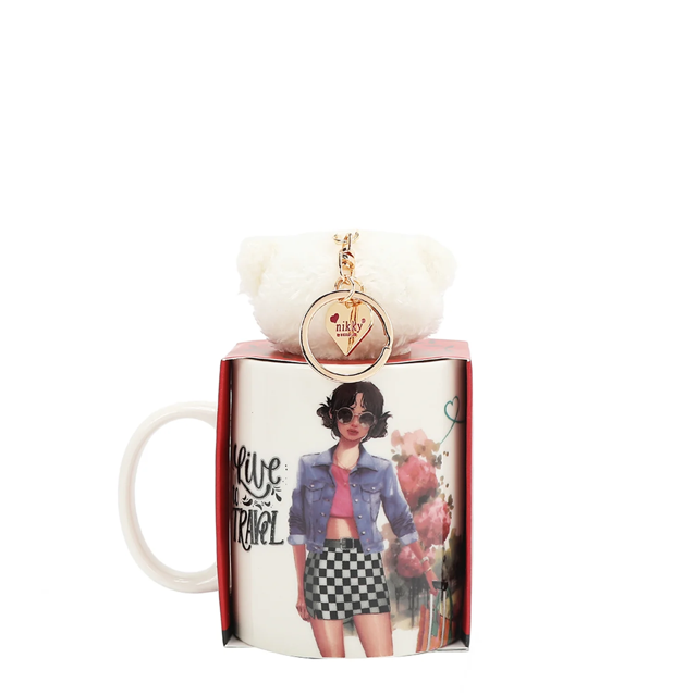 Product image 3 for Чаша Nikky 350ml, Live to travel