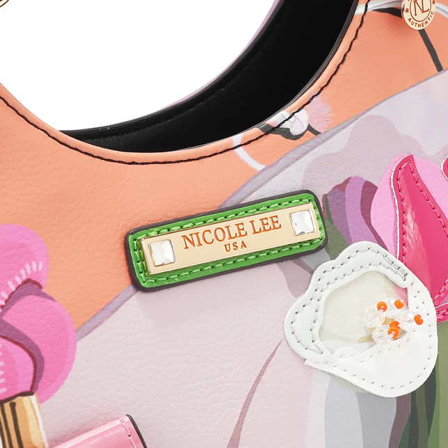 Product image 14 for Чанта Nicole Lee, 34.5x23x8.5 cm, Violet Blossom