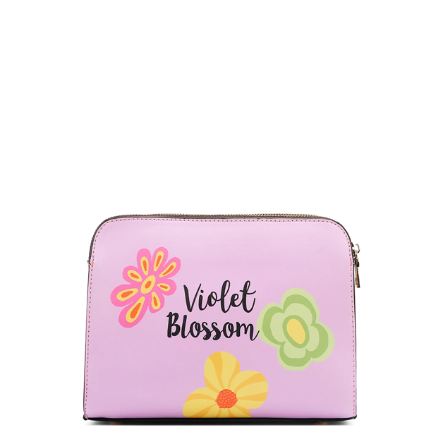 Product image 6 for Чанта Nicole Lee, 24.5x19x8.5 cm, Violet Blossom