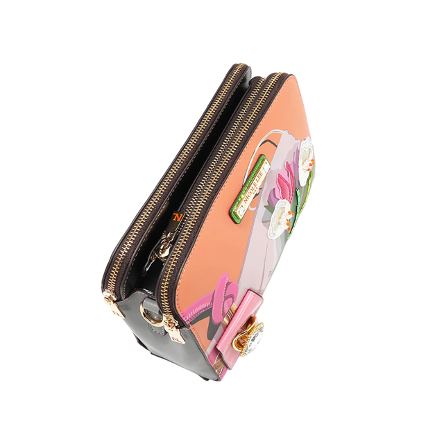 Product image 7 for Чанта Nicole Lee, 24.5x19x8.5 cm, Violet Blossom