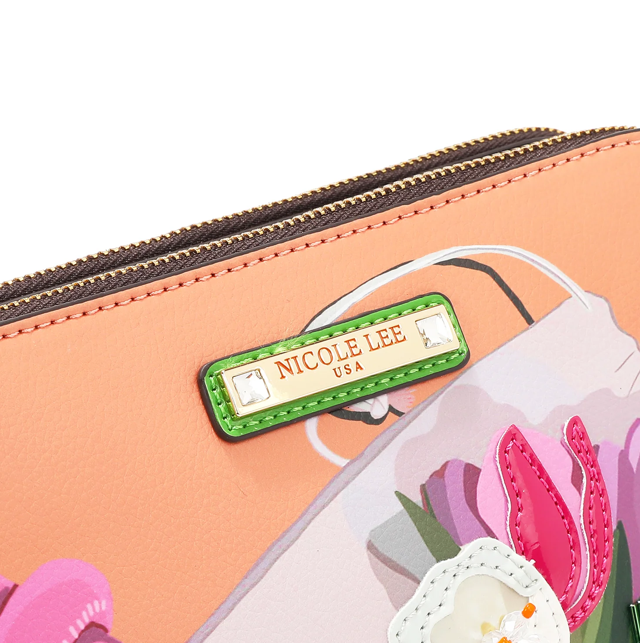 Product image 12 for Чанта Nicole Lee, 24.5x19x8.5 cm, Violet Blossom