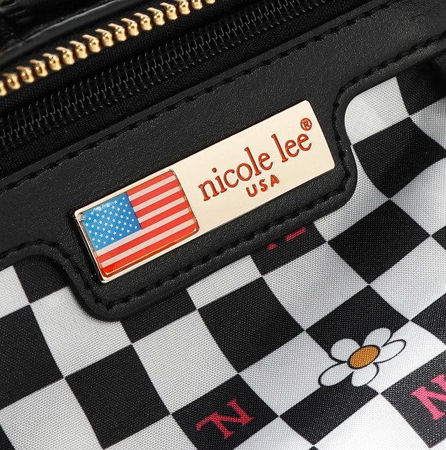 Product image 13 for Чанта Nicole Lee, 24.5x19x8.5 cm, Violet Blossom