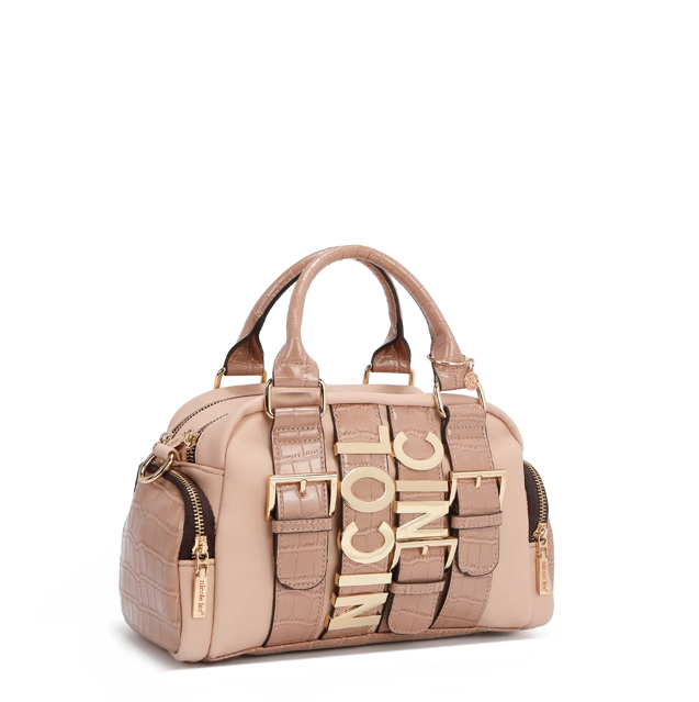 Product image 2 for Чанта Nicole Lee, 25x17x11.5 cm, бежова