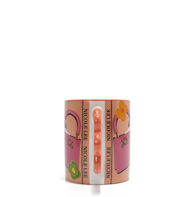 Product image 3 for Керамична чаша Nicole Lee, 500ml, Violet Blossom