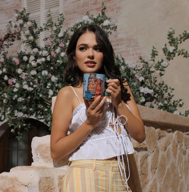 Product image 2 for Керамична чаша Nicole Lee, 500ml, Martha Italy