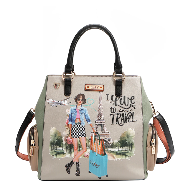 Product image 9 for Чанта Nikky 30.5x28x14cm, Live to travel