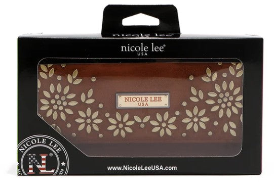 Product image 3 for Портфейл Nicole Lee, 19x10x3.5 cm, КАФЯВ