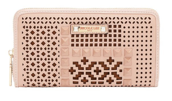 Product image 1 for Портфейл Nicole Lee, 20.3x10.7x5 cm, РОЗОВ