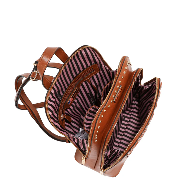 Product image 6 for Раница Nicole Lee, 28.6x10.2x31.1 cm, кафява