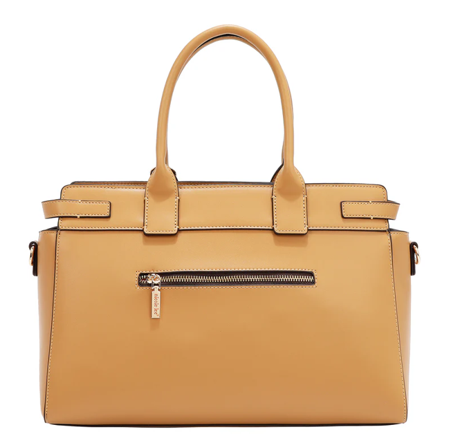 Product image 6 for Чанта Nicole Lee, 41x25x15 cm, светлокафява