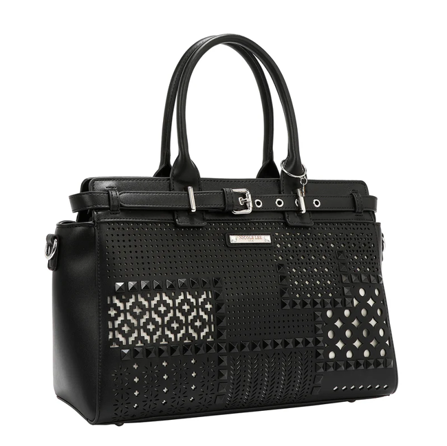 Product image 3 for Чанта Nicole Lee, 41x25x15 cm, черна