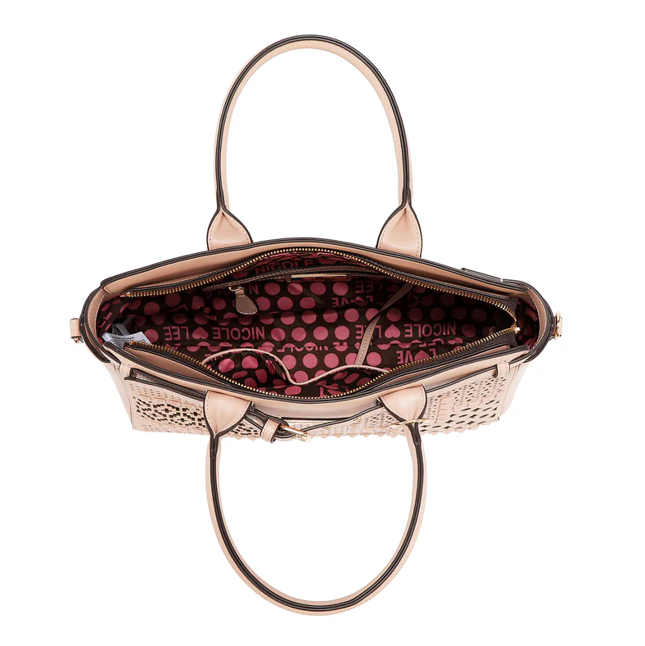 Product image 4 for Чанта Nicole Lee, 41x25x15 cm, черна