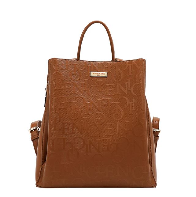 Product image 1 for Раница Nicole Lee, 22.2x13.3x25.4 cm, кафява