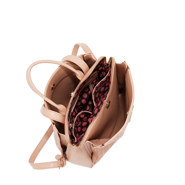 Product image 3 for Раница Nicole Lee, 22.2x13.3x25.4 cm, бордо