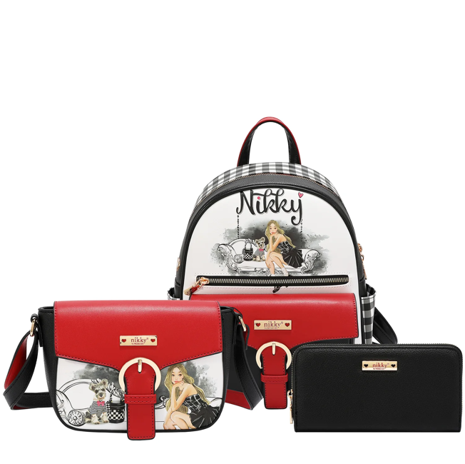 Product image 1 for Комплект Nikky, чанта, раница, портф, Angel from Above