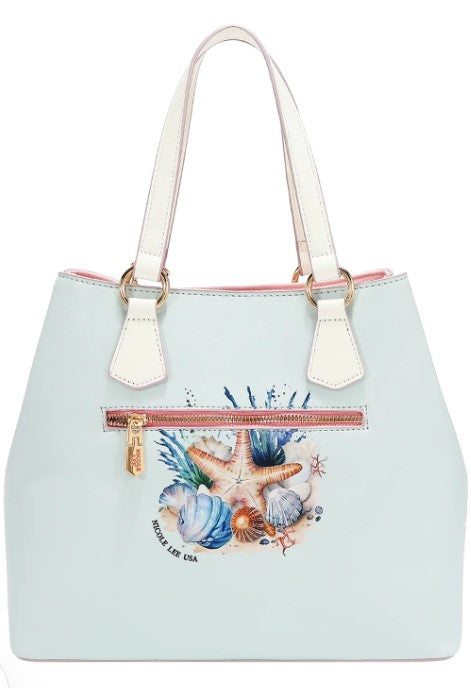Product image 2 for Чанта Nicole Lee, 31x27.5x13.5 cm, СИН