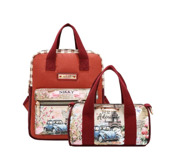 Product image 1 for Комплект Nikky, раница, чанта, ключодържател, Chasing Dreams
