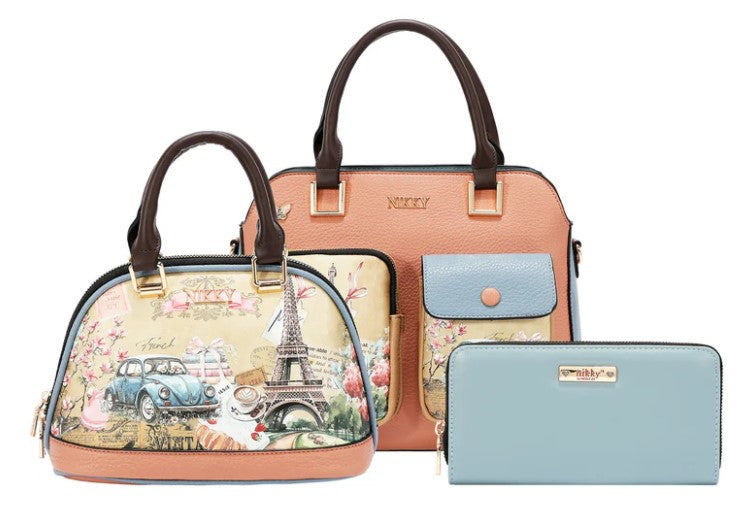 Product image 1 for Комплект Nikky, 2 чанти и портфейл, Chasing Dreams