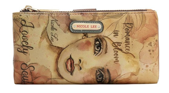 Product image 1 for Портфейл Nicole Lee, 19.6x10.1x2.5 cm, LOVE