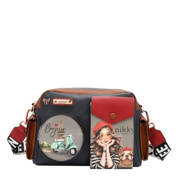 Product image 1 for Чанта Nikky, 26.5x20x9.5 cm, Eiffel Dreams