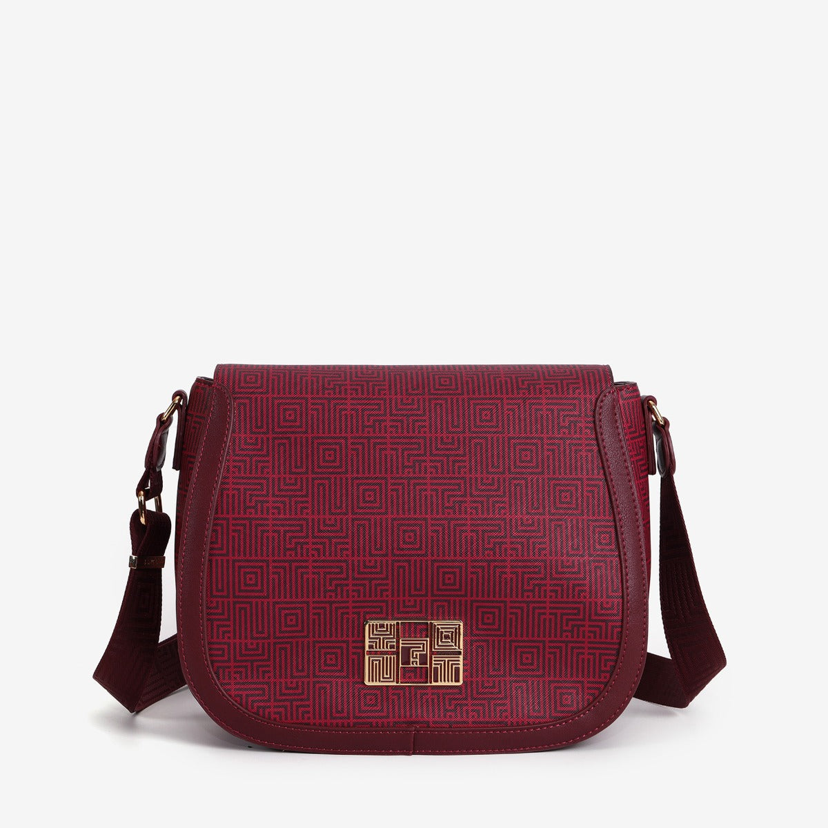 Product image 1 for Чанта Ynot Labirint 009, 28x10.5x23cm, Wine