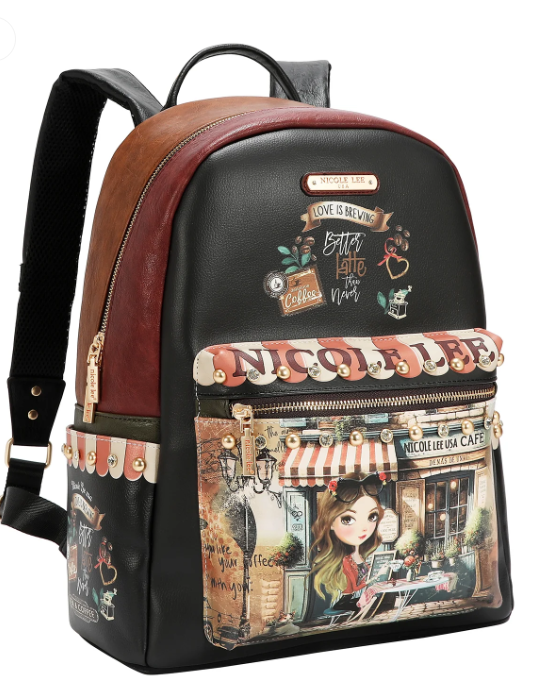 Product image 2 for Раница Nicole Lee, 32x41x15 cm, Virtual Friend