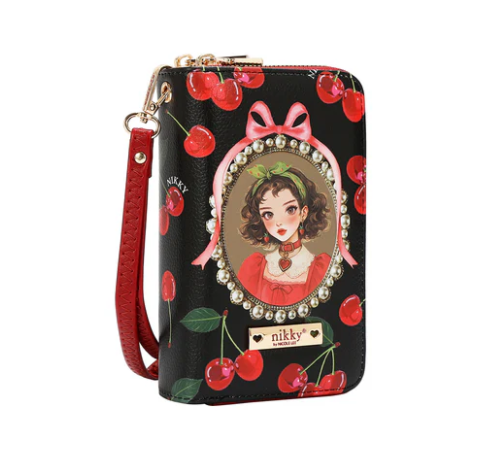Product image 4 for Портфейл Nikky, 10x16x4.5 cm, Cherry Lips