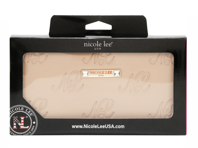 Product image 5 for Портфейл Nicole Lee, 19x10x2.5 cm, бежов