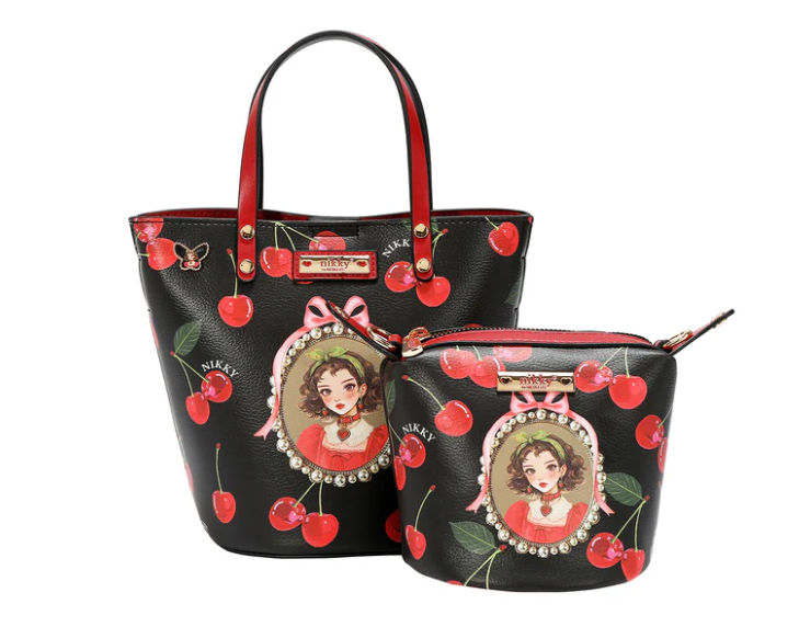 Product image 1 for Чанта с 2 части Nikky, Cherry Lips