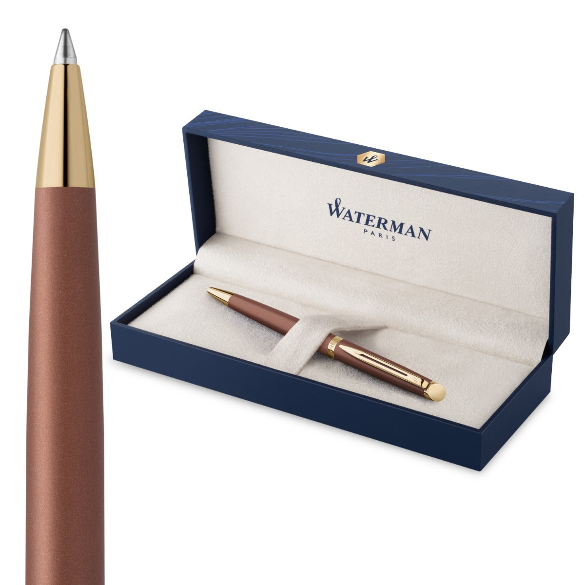 Химикалка Waterman Hemisphere Copper Red GT