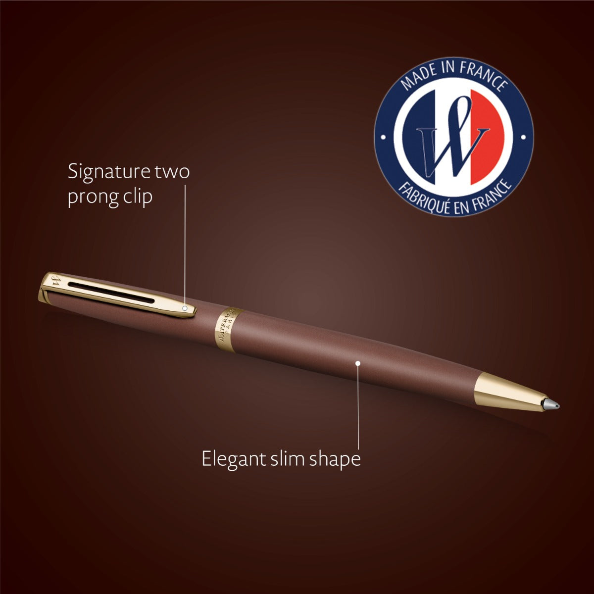 Химикалка Waterman Hemisphere Copper Red GT