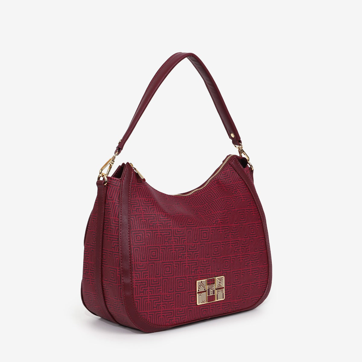 Product image 2 for Чанта Ynot Labirint 004, 32x12x27cm, Wine