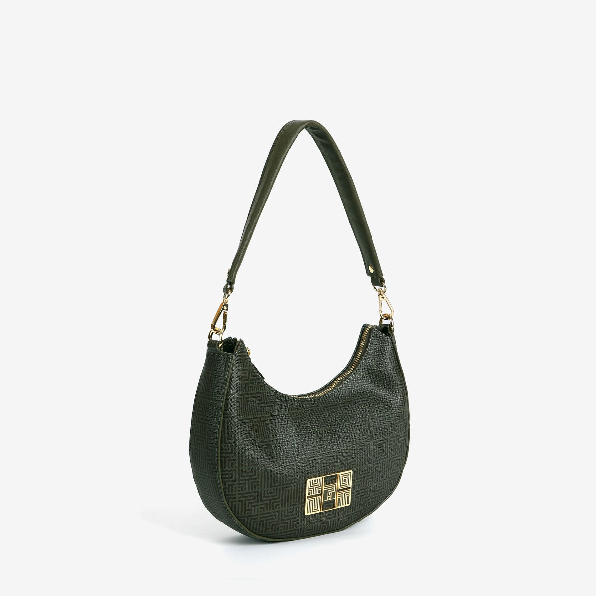 Product image 2 for Чанта Ynot Labirint 003, 25x5x20cm, Olive