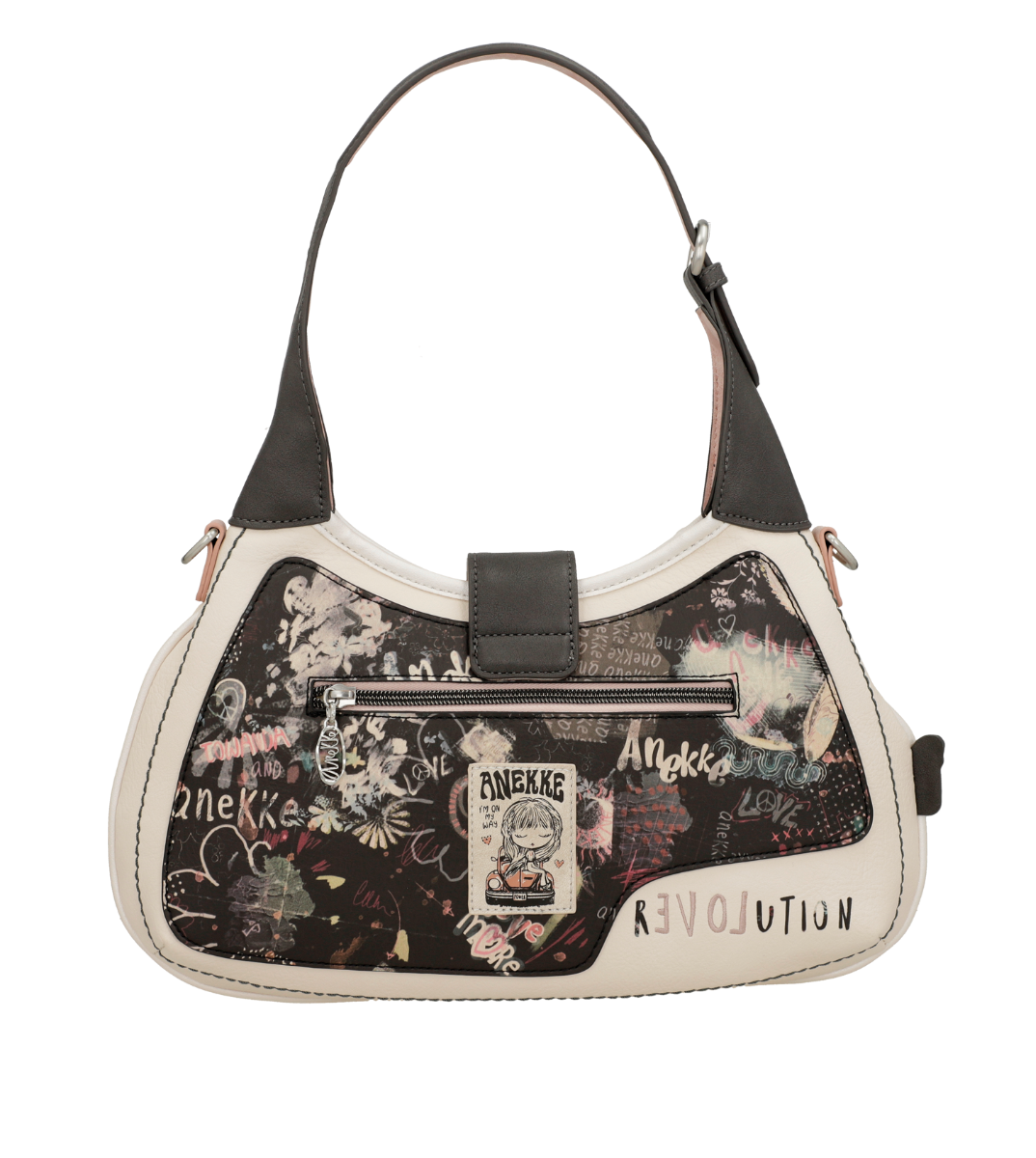 Product image 7 for Чанта Anekke Peace and Love Psicodelic, 33x23x7 cm