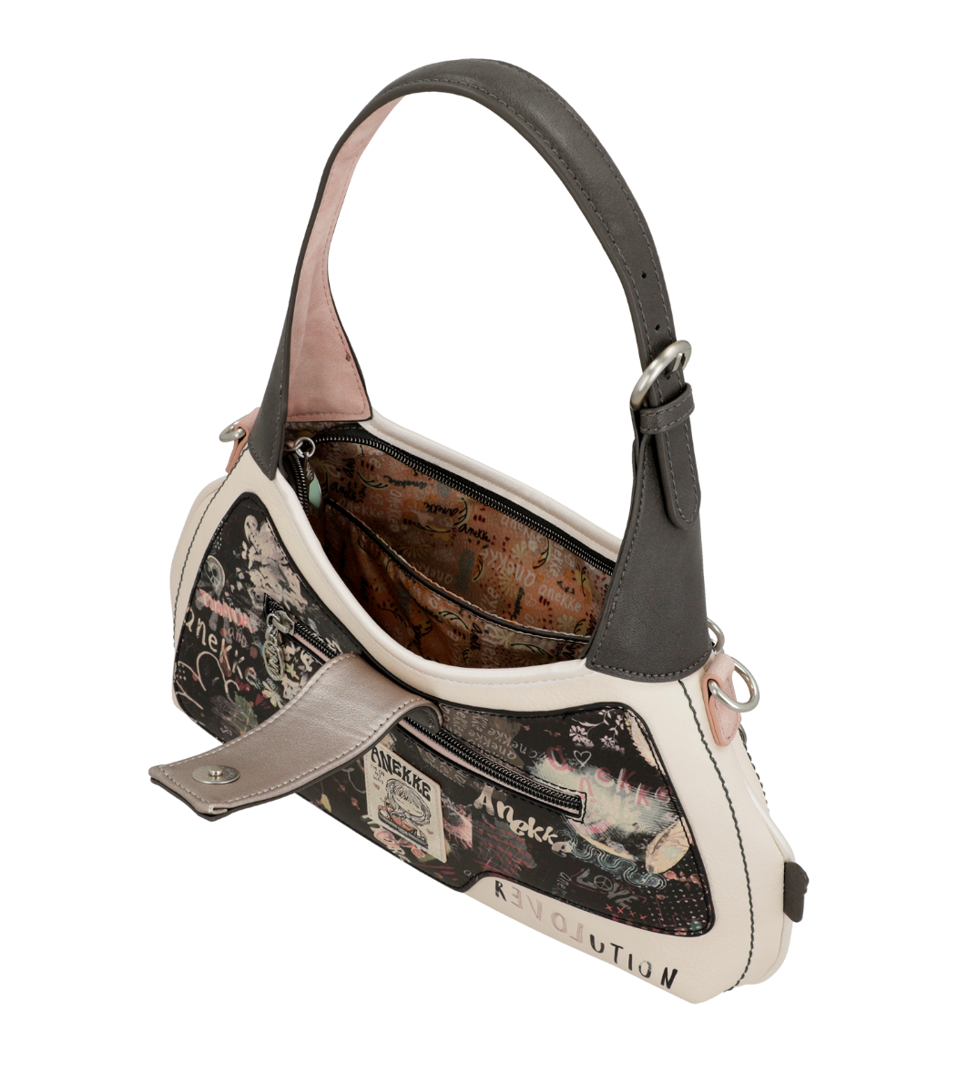 Product image 3 for Чанта Anekke Peace and Love Psicodelic, 33x23x7 cm