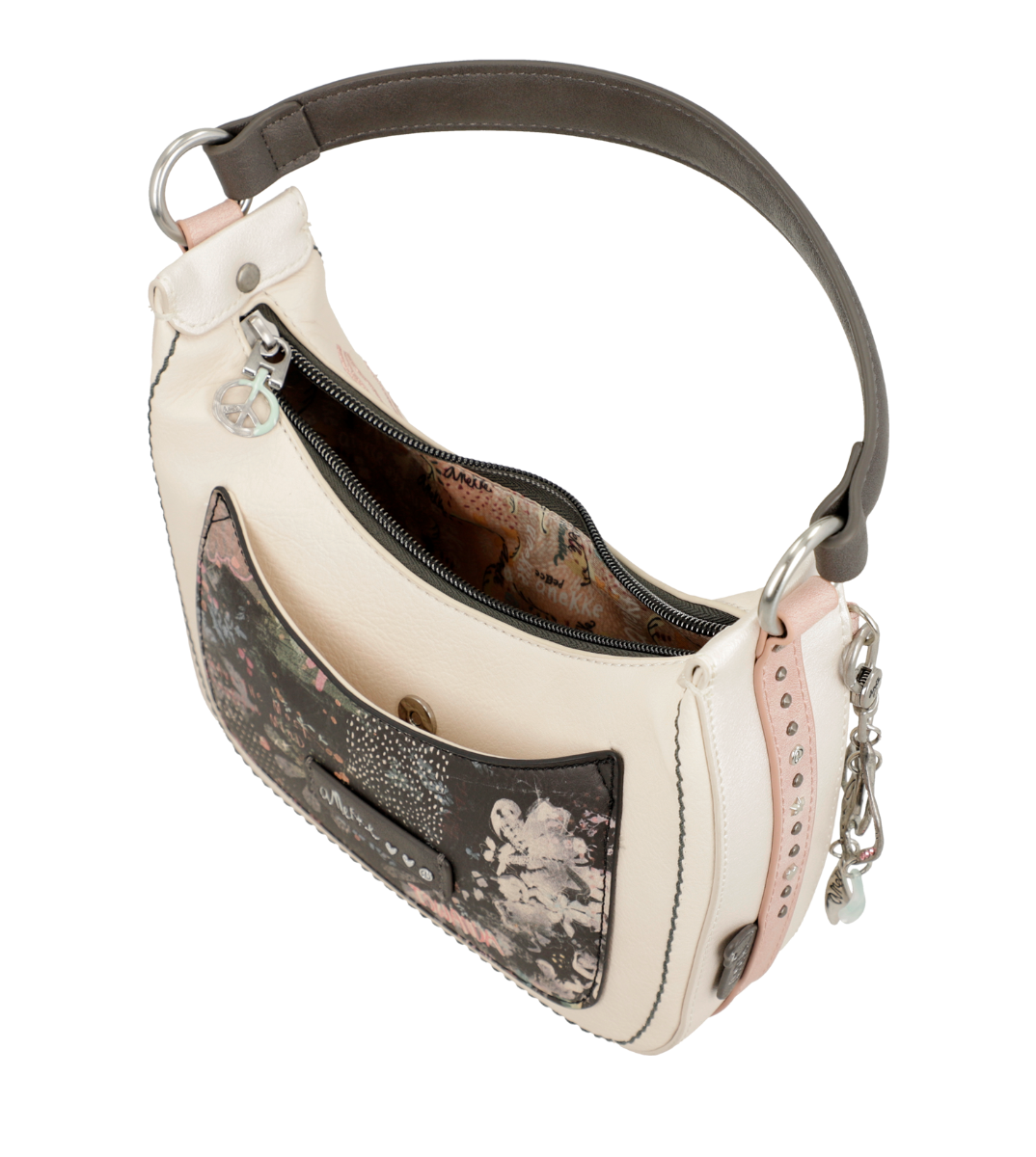 Product image 3 for Чанта Anekke Peace and Love Psicodelic, 20x19x6 cm