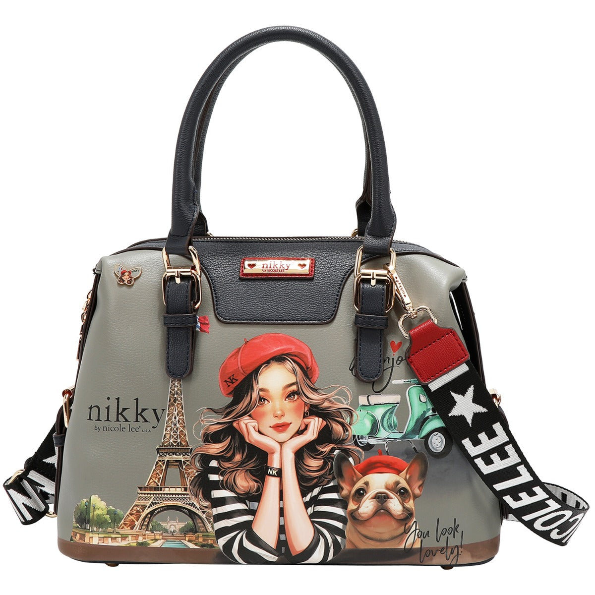 Product image 2 for Чанта Nikky 31x22.5x13cm, Eiffel Dreams