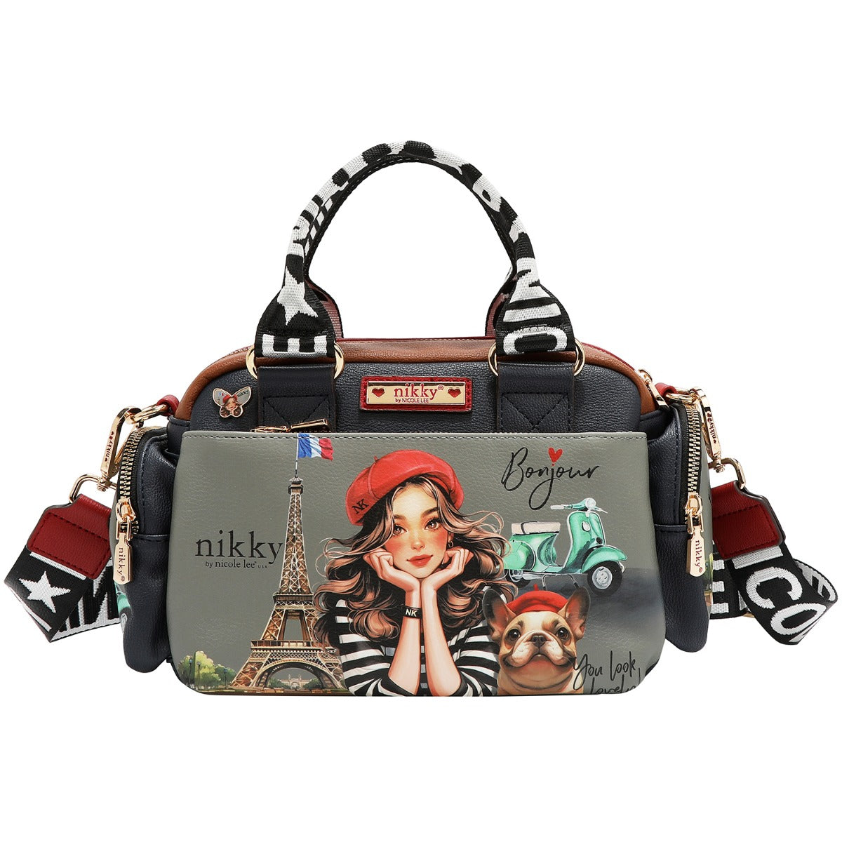 Product image 2 for Чанта Nikky 23x16x10cm, Eiffel Dreams
