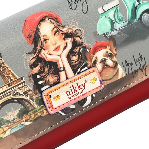 Product image 3 for Портфейл Nikky, 19x10x4 cm, Eiffel dreams